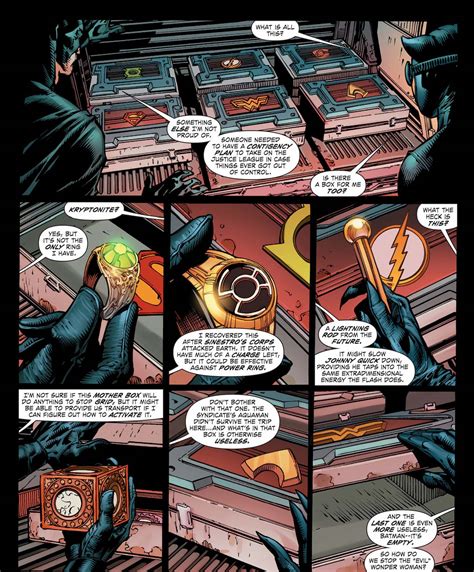 batman contingency plan